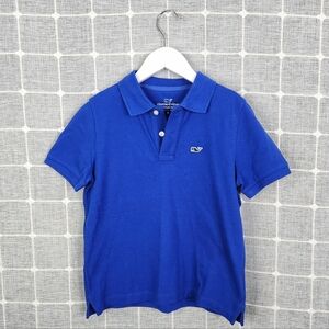 Vineyard Vines Bright Blue Heritage Polo
